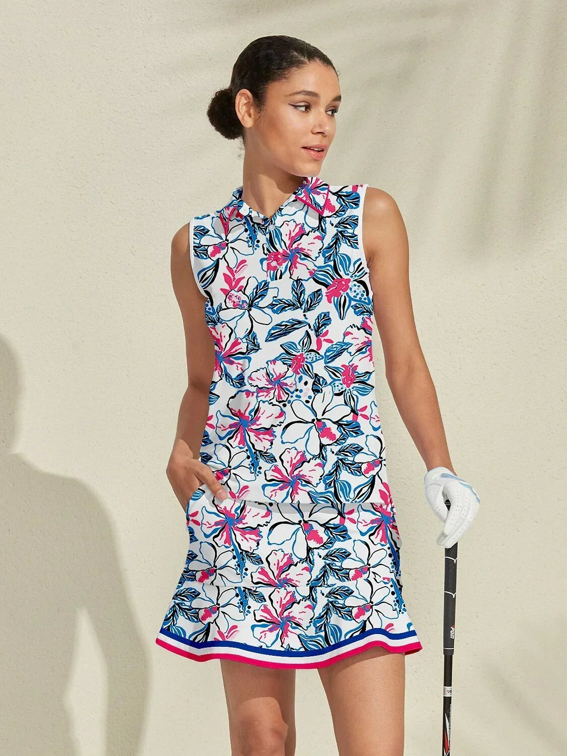 Botanical Energy ポロシャツ UPF50+