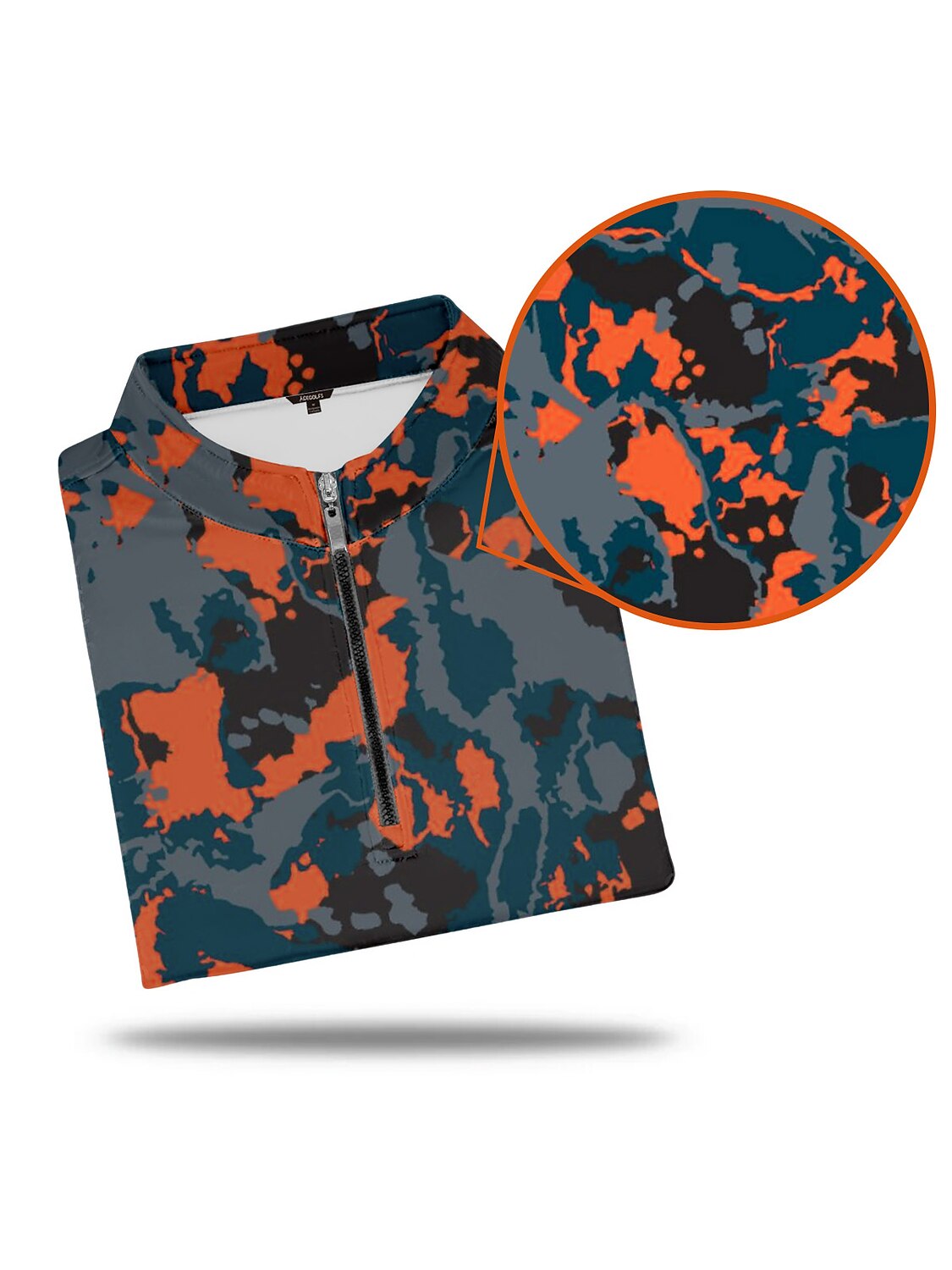 Inked Skins Men's Golf Shirt Quarterzip UPF50+