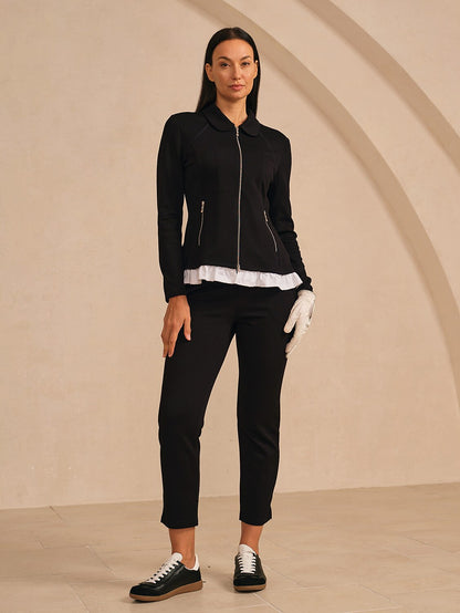 ベーシック以上のラッフルゴルフジャケット