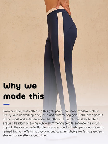 Navycore 39 Inch Stretch Kleurblok Enkelbroeken