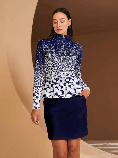 Hyper-prep Ruffle Golf Jacket Sun Protection