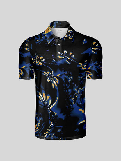 Botanical Energy Poloshirt für Herren, LSF 50+