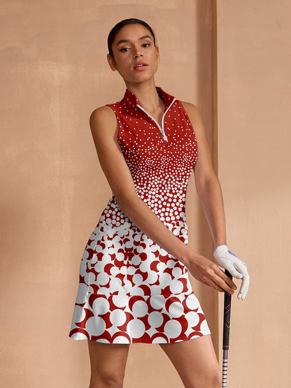 Hyper-prep Ruffle 35.5 Inch Dress For Golf Pickleball & Tennis