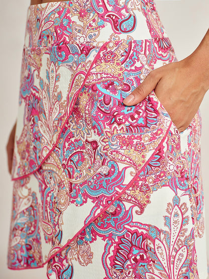 Premium 18,5-Zoll asymmetrischer Skort UPF50+