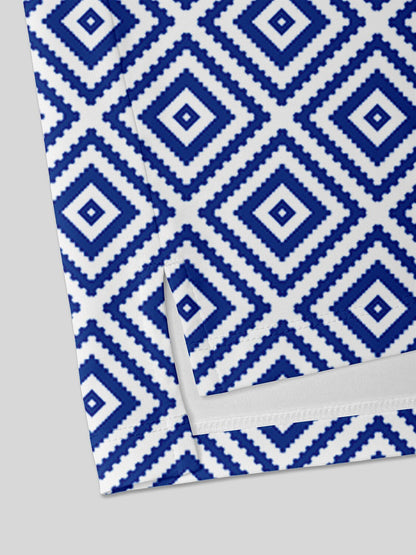 Bold Baroque Polo para Hombre con Cuello Acanalado UPF50+