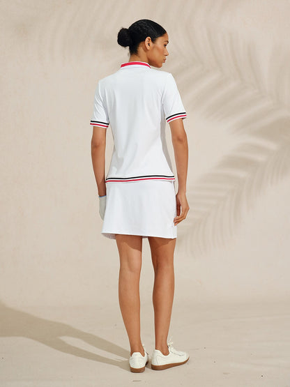 Navycore Short Sleeve Polo Top UPF50+