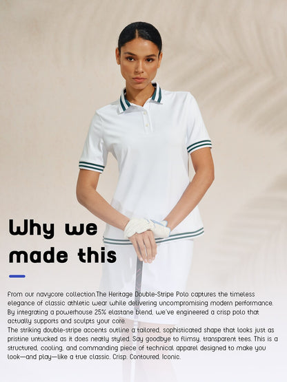 Navycore Short Sleeve Polo Top UPF50+