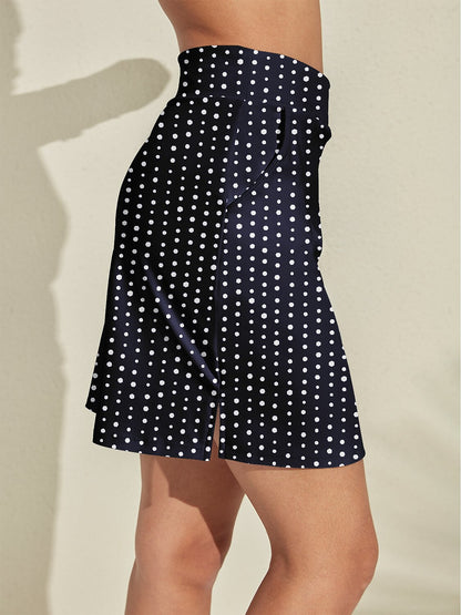 Hyper-prep Silky Falda-pantalón de cintura alta de 19 pulgadas UPF50+