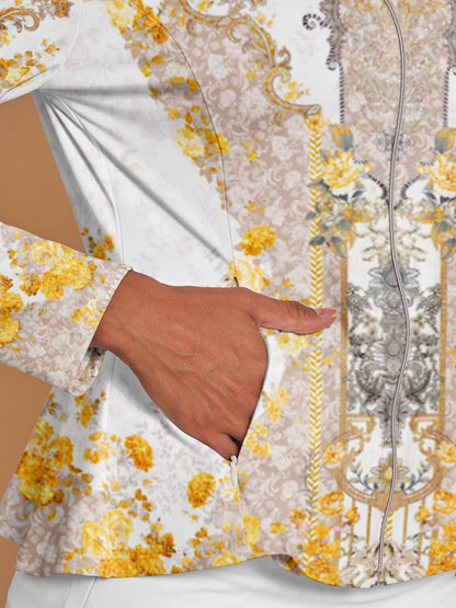 Veste de golf à volants Botanical Energy Protection solaire