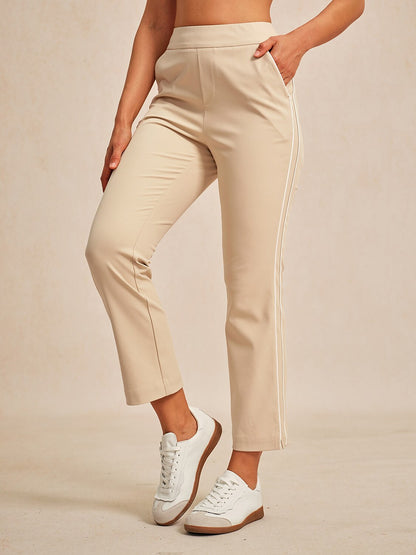 Eagle 28 Inch Performance Stretch Trimmed Ankle Pants