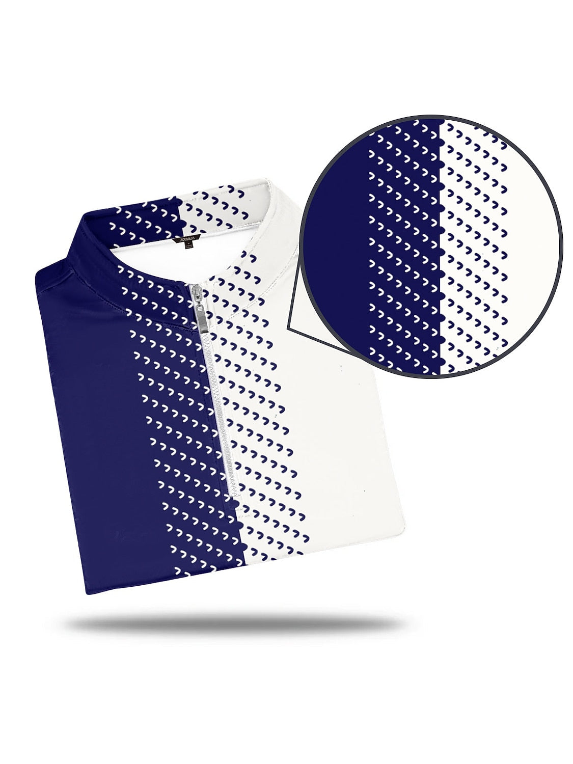 Not So Classic Camiseta de Golf para Hombre con Cuello Cuarto Cremallera UPF50+