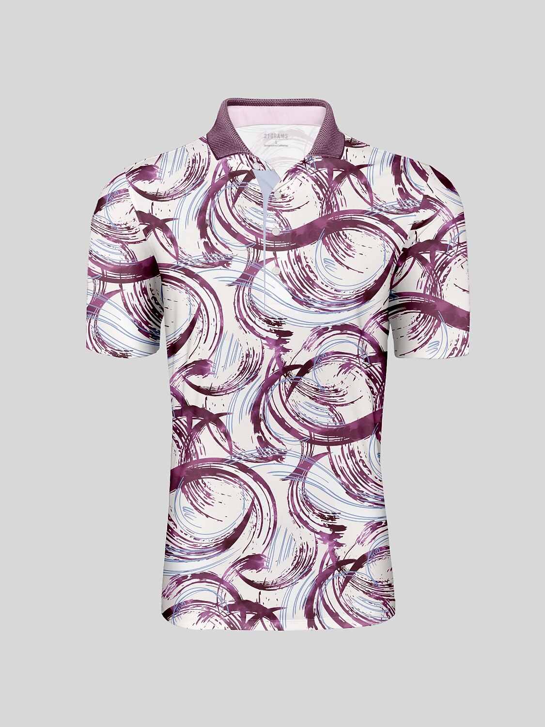 Polo uomo Air Brush con colletto a costine e protezione UPF50+