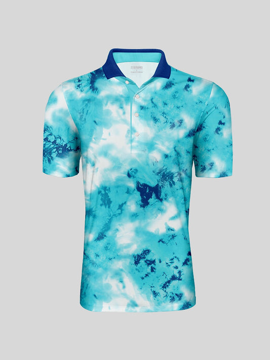 Inked Skins Heren Polo met Geribde Kraag UPF50+