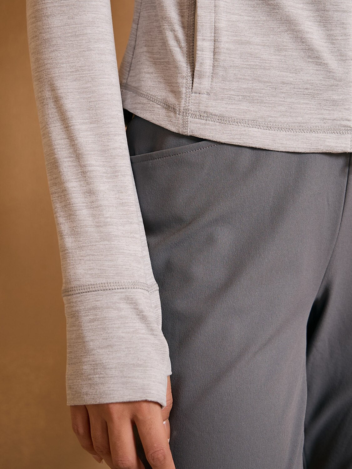 More Than Basic Long Sleeve Full Zip Slim-Fit Jacket