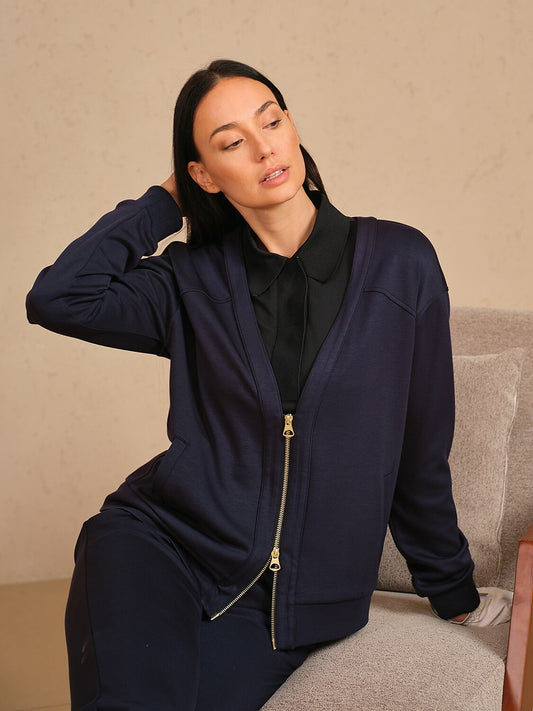 UltraSoft Long Sleeve Half Zip Jacket