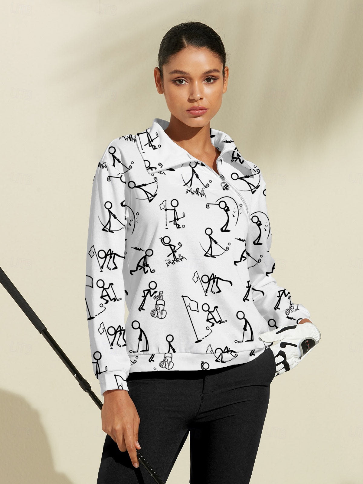 Hyper prep ゴルフ トレーナーレディースゴルフ ウェア