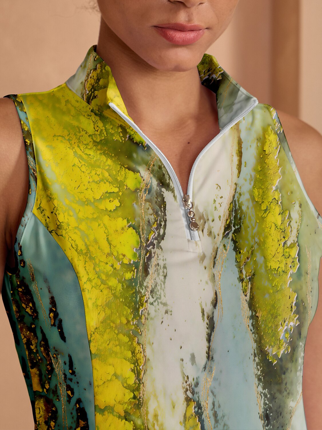 Robe à volants Inked Skins 90,2 cm pour golf, pickleball et tennis