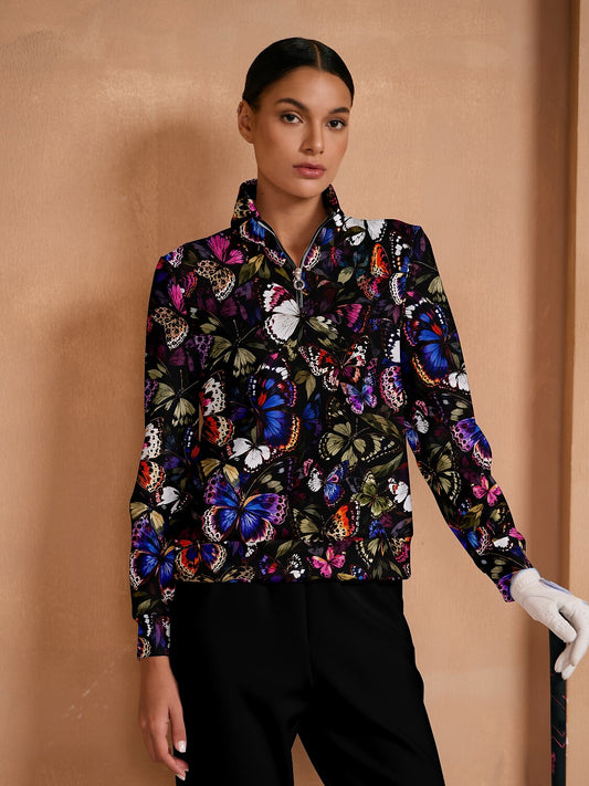 Wildlife Party Golf Sweatshirt