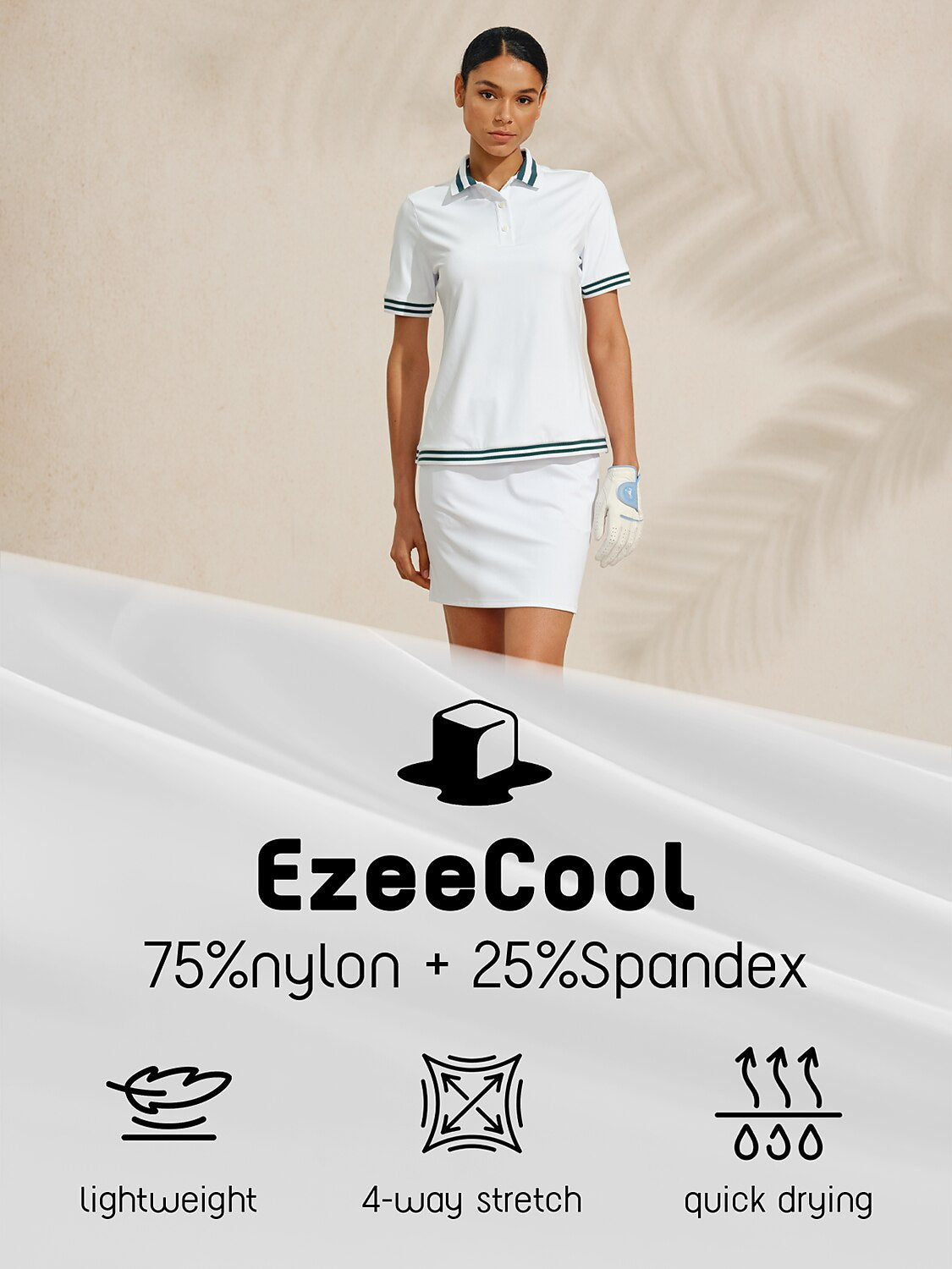 Navycore Short Sleeve Polo Top UPF50+