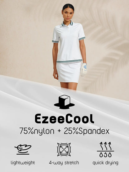 Navycore Short Sleeve Polo Top UPF50+