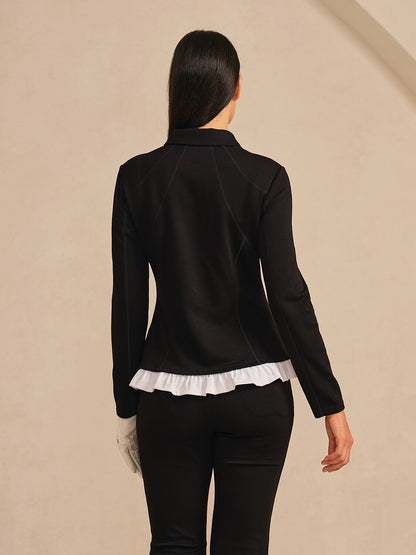 ベーシック以上のラッフルゴルフジャケット