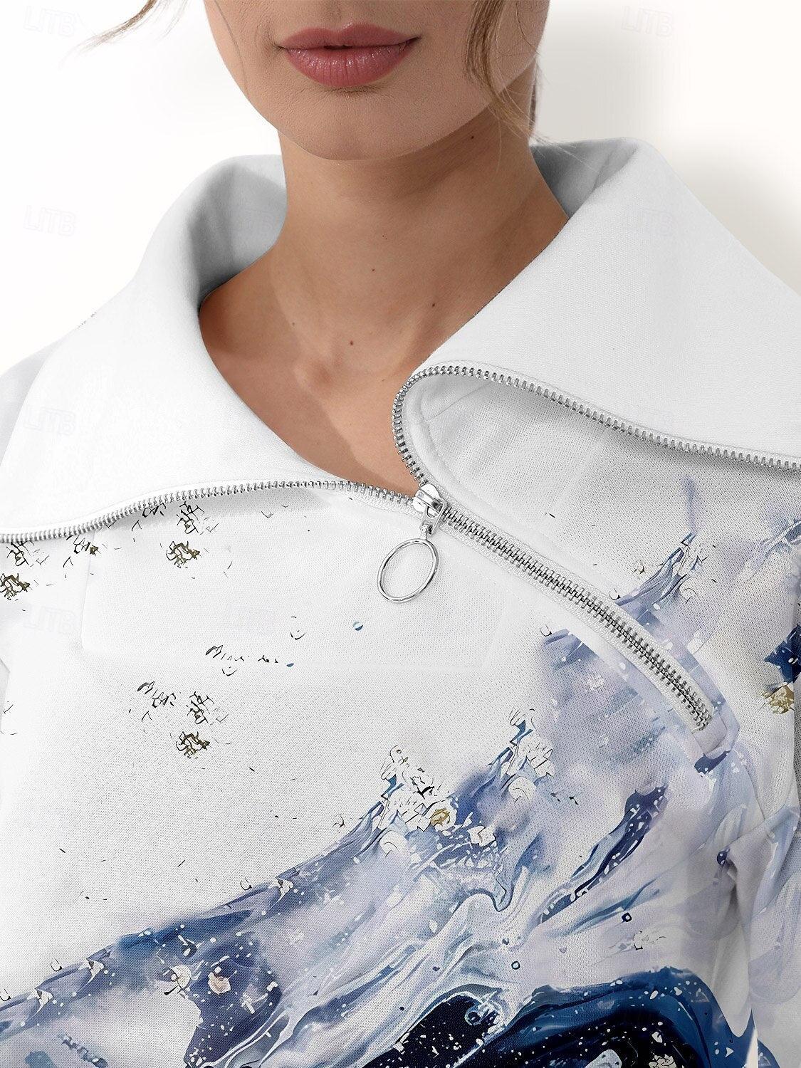 Sweatshirt Pull de Golf Femme