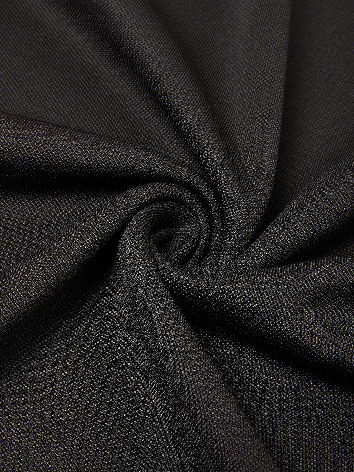 Aqua Wool Camisa Polo de Manga Larga para Hombre con Botones a Presión