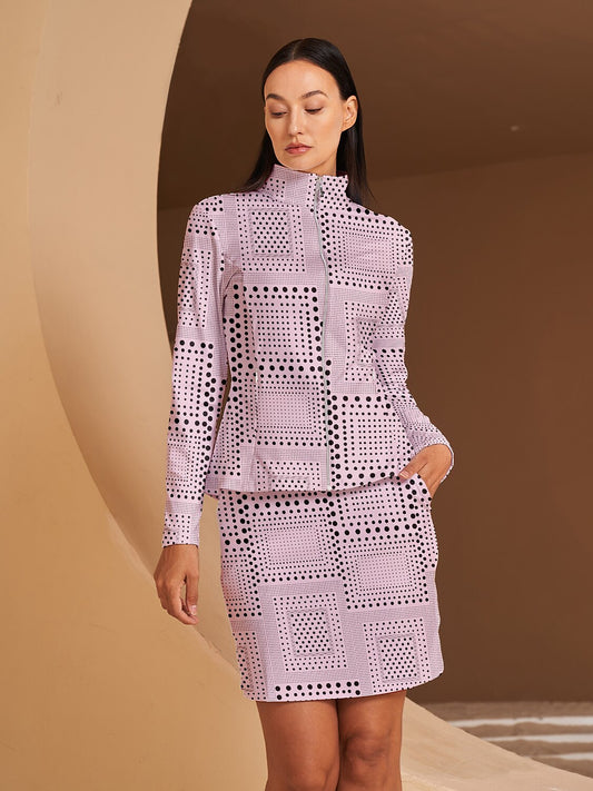 Hyper-prep Ruffle Golf Jacket Sun Protection