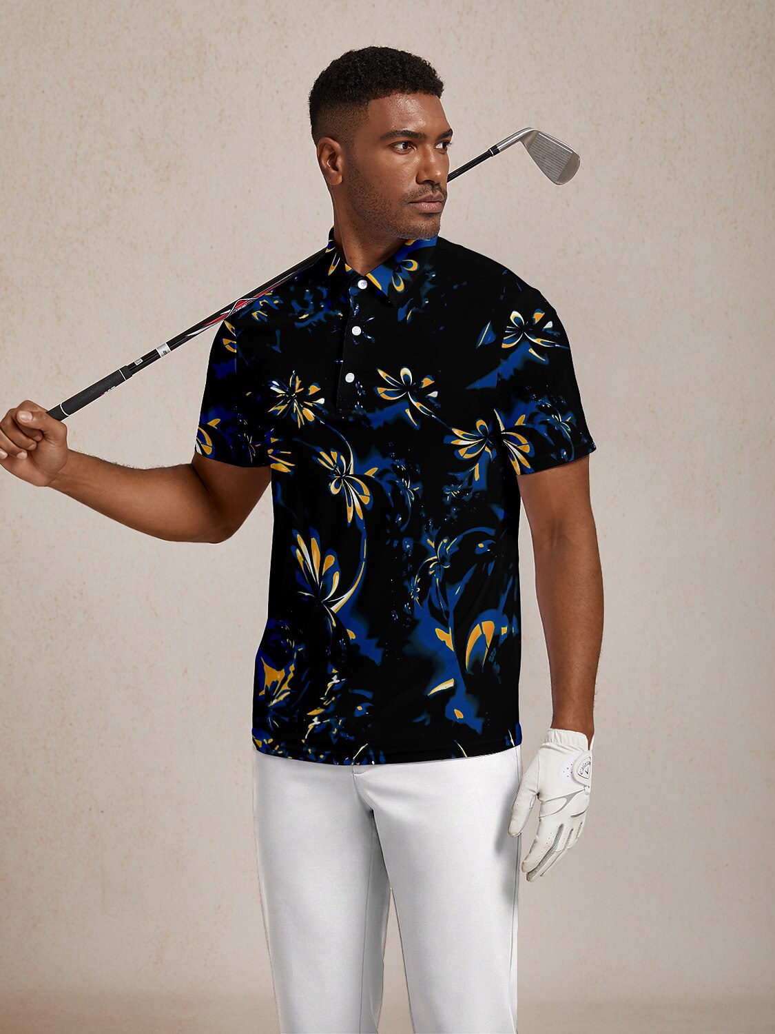 Botanical Energy Poloshirt für Herren, LSF 50+