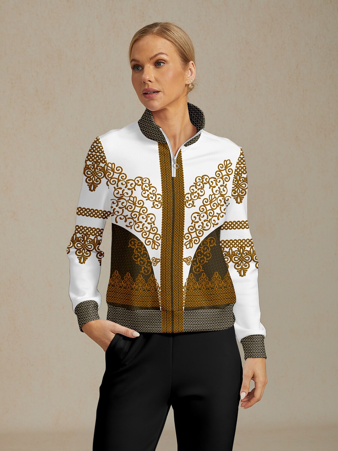 Bold Baroque Golf Sweatshirt