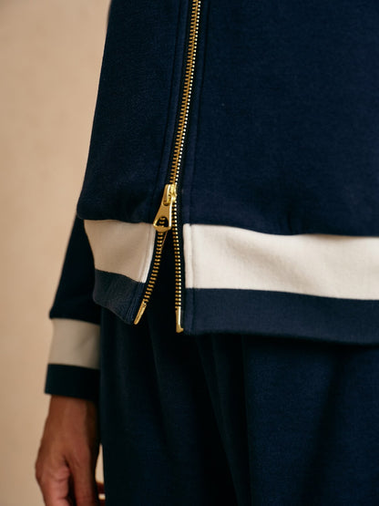 UltraSoft Velour Long Sleeve Full Zip Jacket