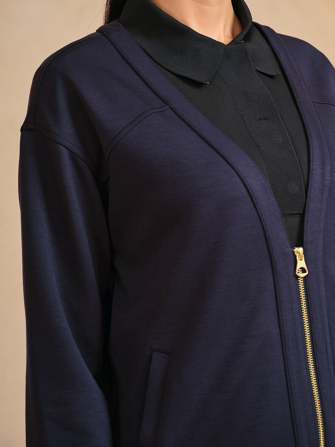 UltraSoft Long Sleeve Half Zip Jacket