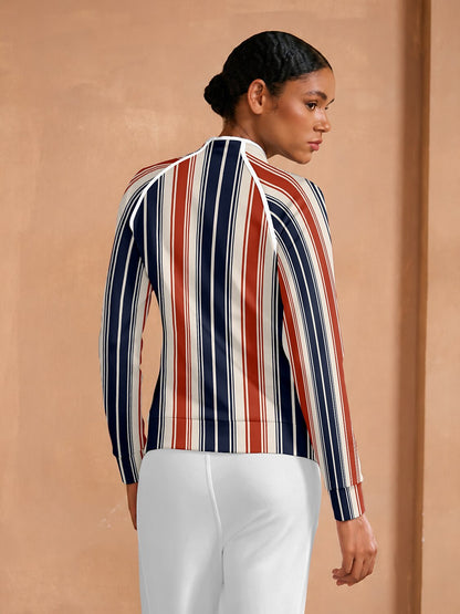 Not So Classic Sweatshirt mit langen Ärmeln und Zierdetails
