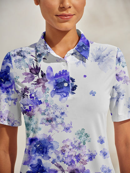 Botanical Energy Polo Top UPF50+