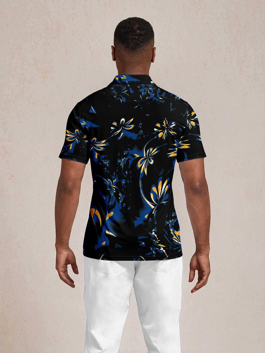 Botanical Energy Poloshirt für Herren, LSF 50+
