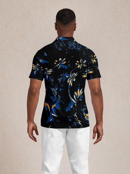 Botanical Energy Poloshirt für Herren, LSF 50+