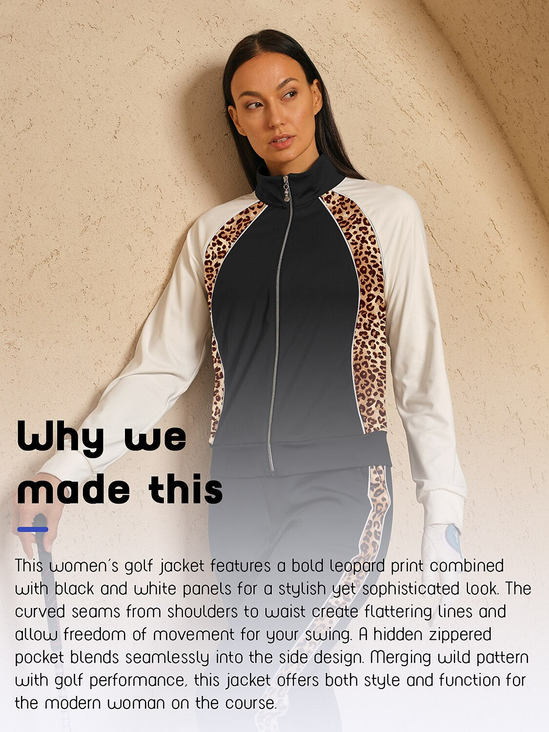 Wildlife Party Golf Jacket