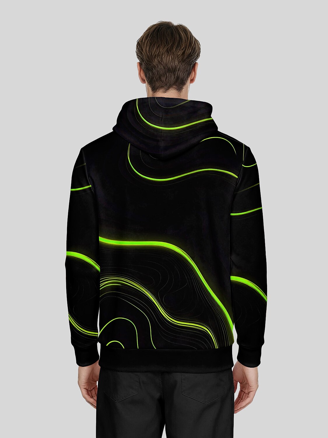 Air brush Men's Golf Hooded Sweatshirt