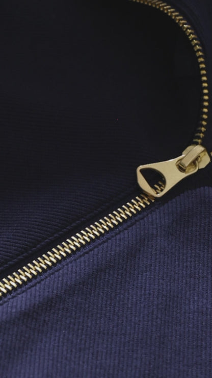 UltraSoft Velour Sudadera de Manga Larga con Cremallera Lateral