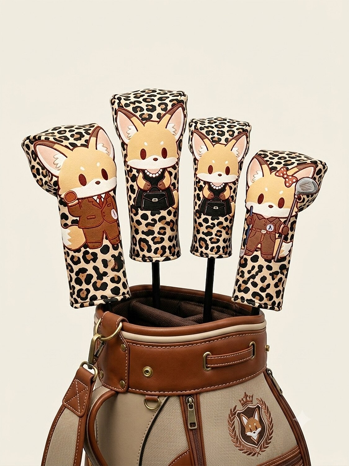 FIFI Golf Wood Cover 4 Pcs Set
