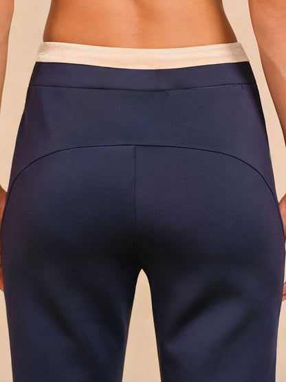 Navycore 39 Inch Stretch Kleurblok Enkelbroeken