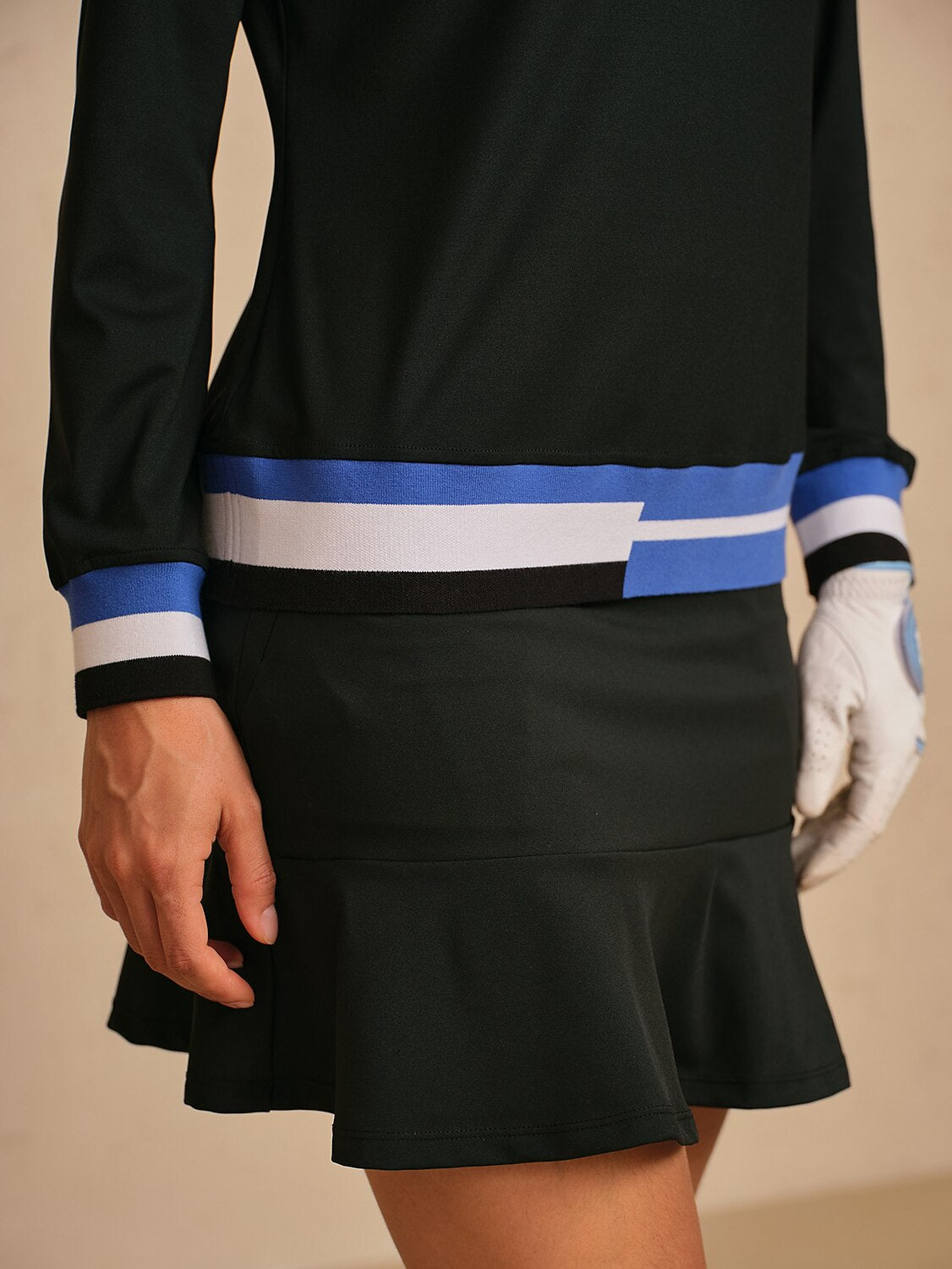 Navycore Color Block Golfpolo met Reverskraag UPF50+