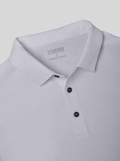 TechShed Polo de Manga Corta para Hombre UPF50+