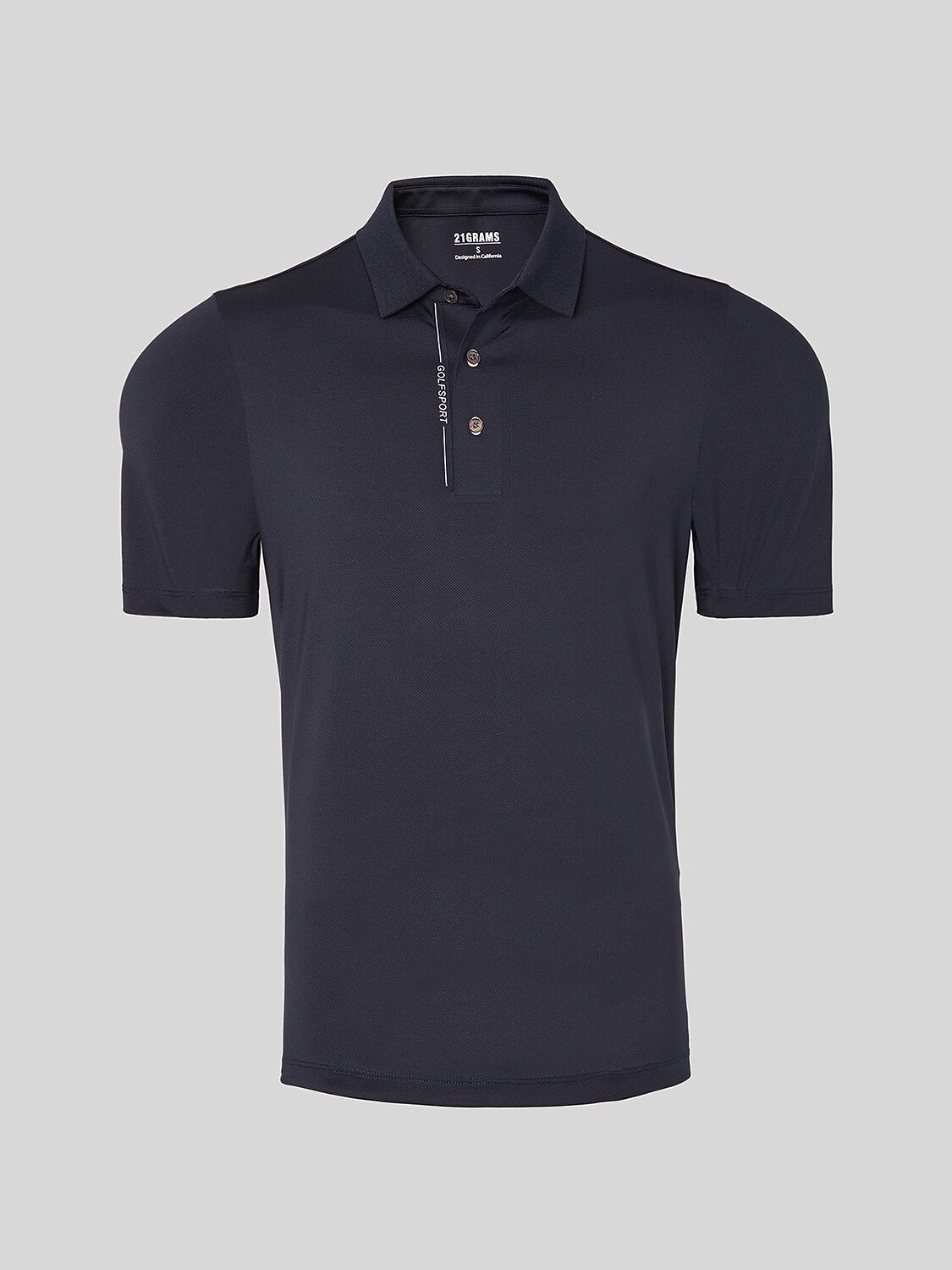 TechShed Polo de Hombre con Botones y Manga Corta