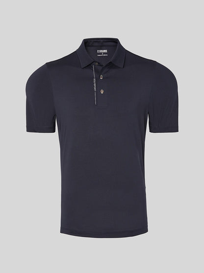 TechShed Polo de Hombre con Botones y Manga Corta