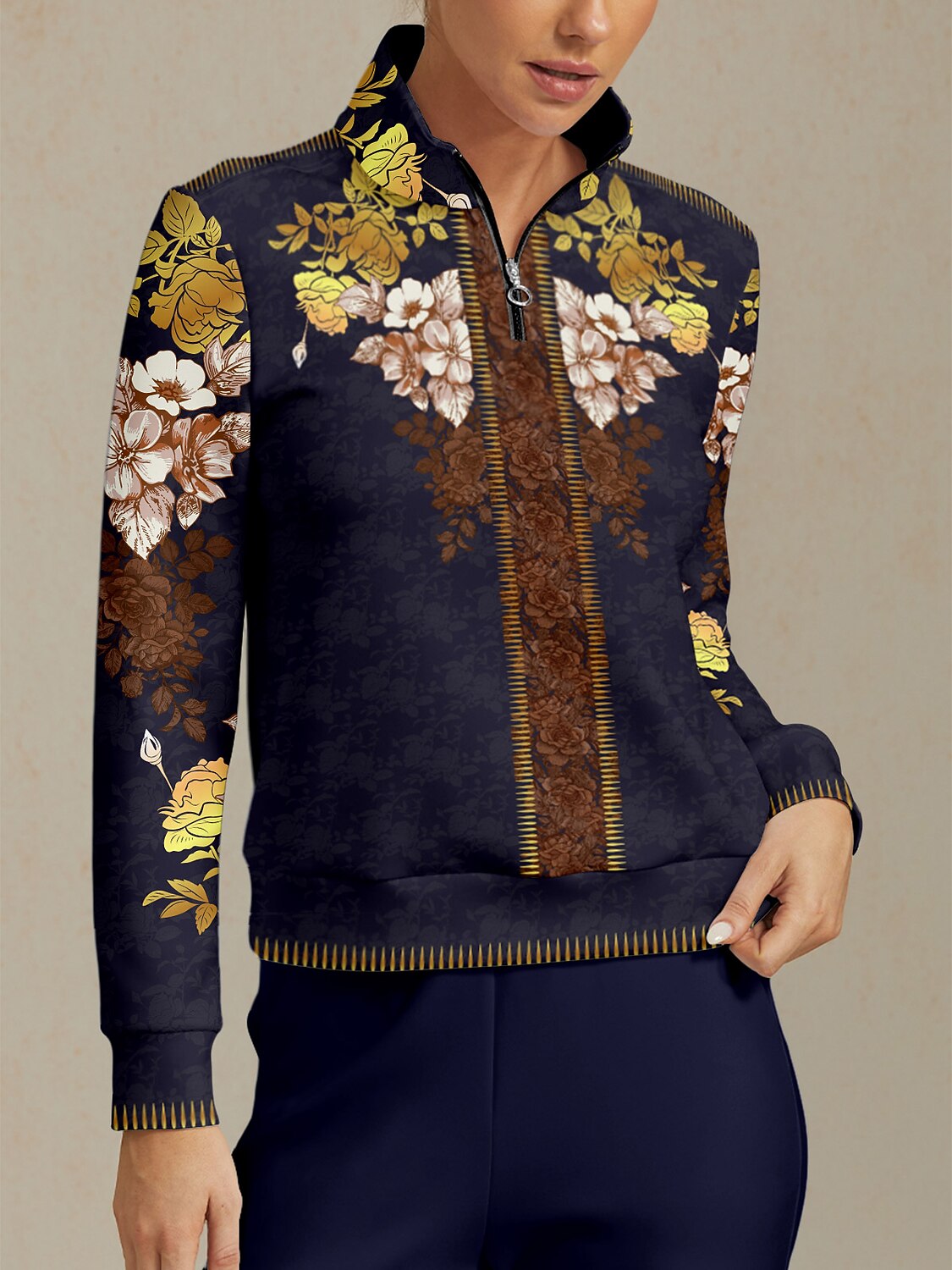 Botanische Energie Golf Sweater