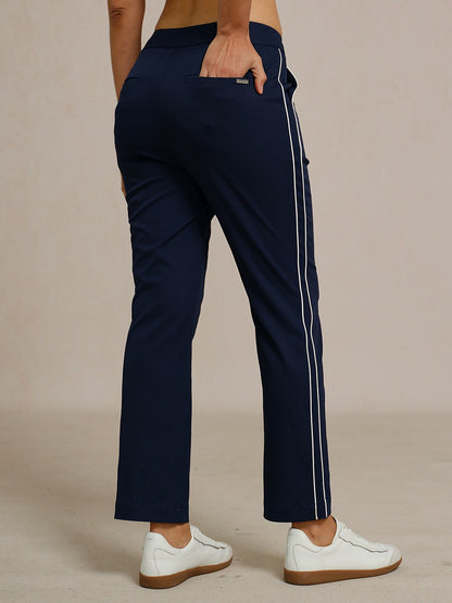 Eagle 28 Inch Performance Stretch Trimmed Ankle Pants