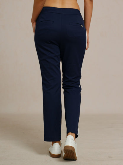 Eagle 28 Inch Performance Stretch Trimmed Ankle Pants