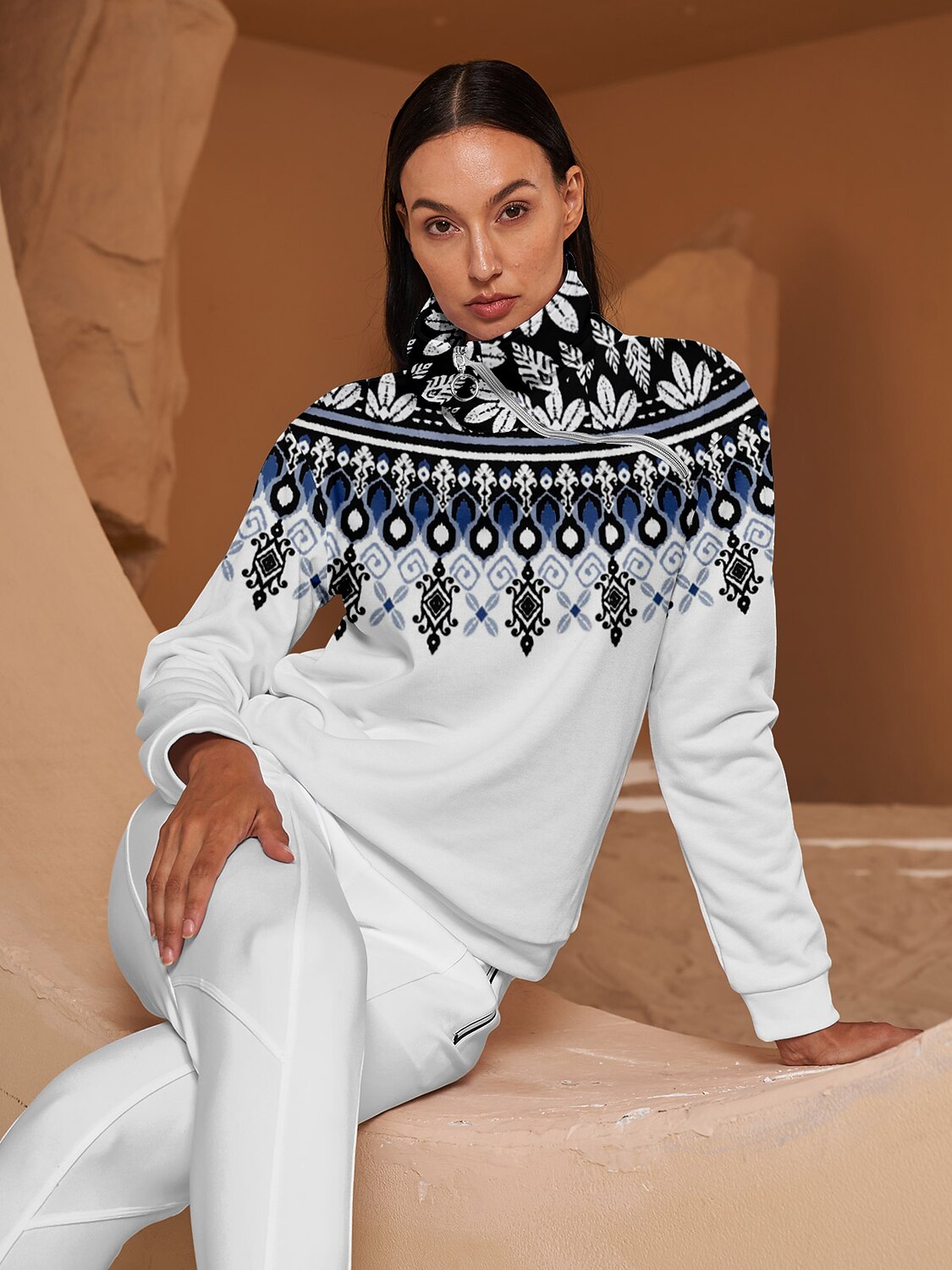 Classic Golf Felpa Abbigliamento Donna