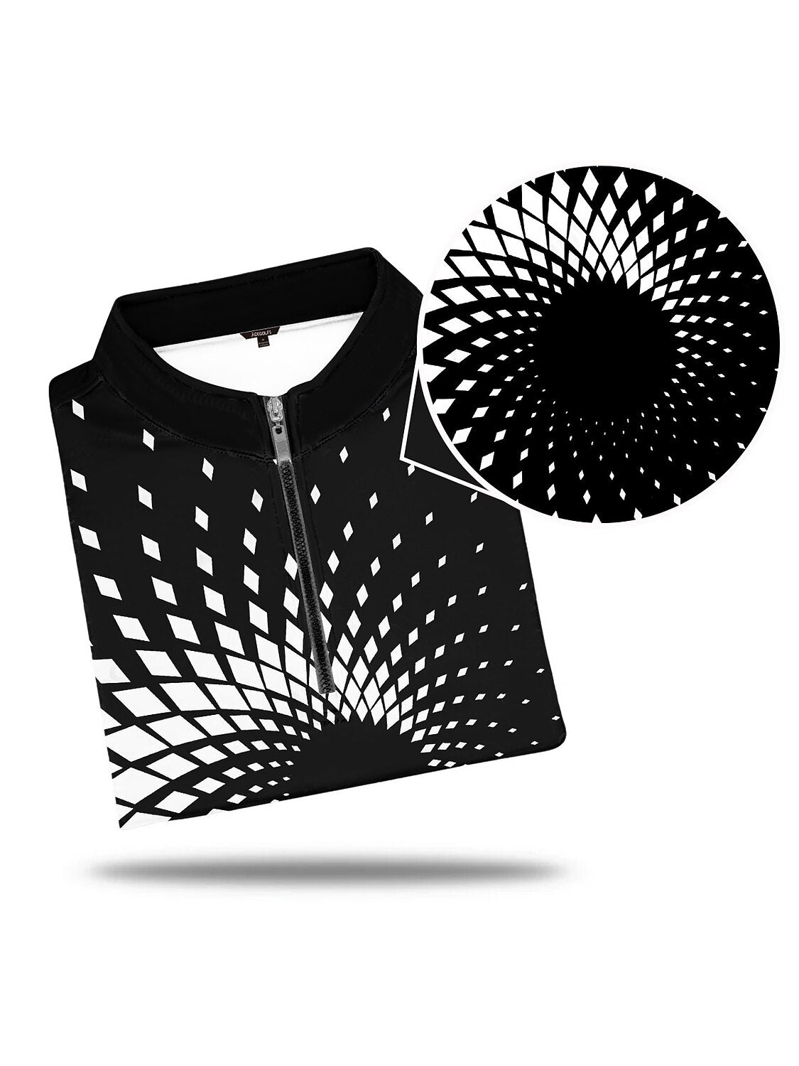 Air Brush Men's Golf Shirt Quarterzip UPF50+